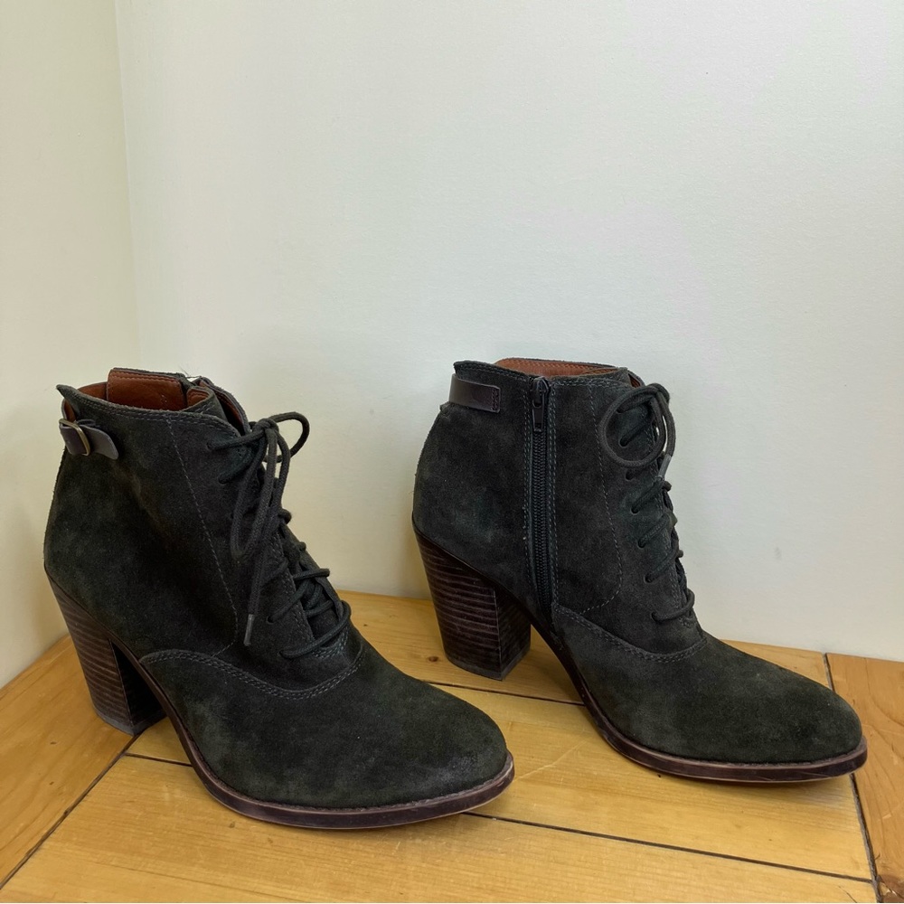 Lucky Brand Black Ankle Boots